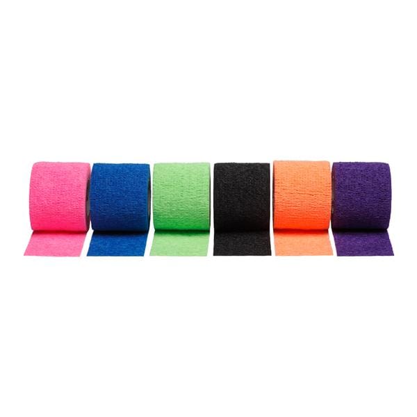 Coban Wrap Bandage Elastic 2"x5yd Bright Pack Non-Sterile 36/Ca