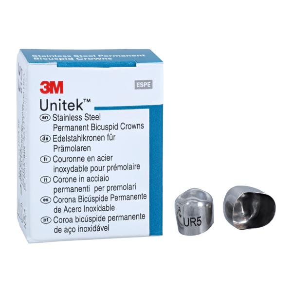 3M™ Unitek™ Crowns Size 5 1st Perm URB Replacement Crowns 5/Bx