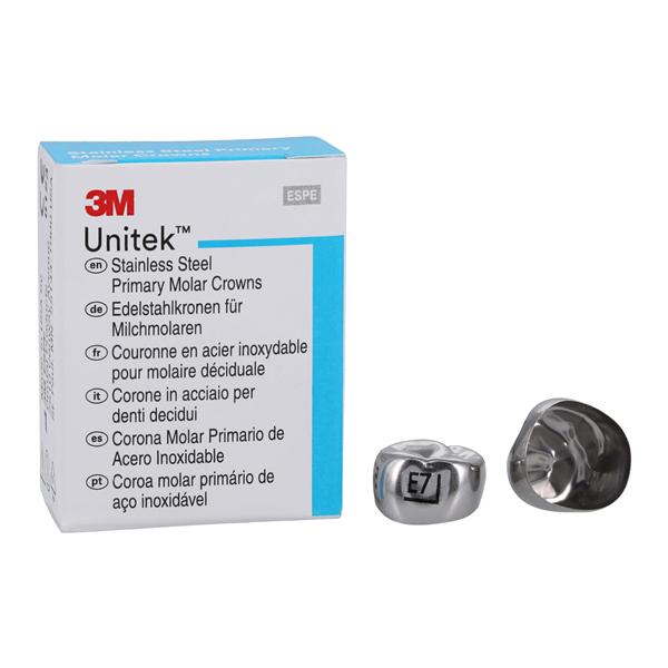 3M™ Crowns Size EUR7 2nd Primary Upper Right Molar Replacement 5/Bx