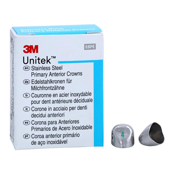 3M™ Unitek™ Crowns Size 4U Primary Anterior Upper Cuspid Replacement Crowns 5/Bx