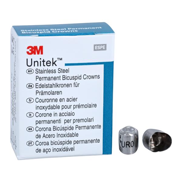 3M™ Unitek™ Crowns Size 0 1st Perm URB Replacement Crowns 5/Bx