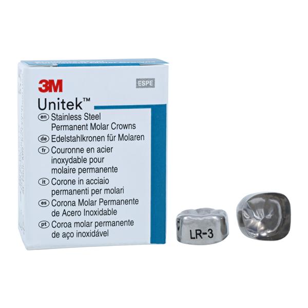 3M™ Unitek™ Crowns Size 3 1st Permanent Lower Right Molar Replacement 5/Bx