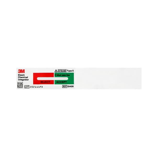3M Attest Type 5 Integrator Strips 3/4 in x 4 in 1000/Ca