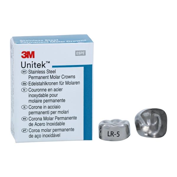 3M™ Unitek™ Crowns Size 5 1st Perm LRM Replacement Crowns 5/Bx