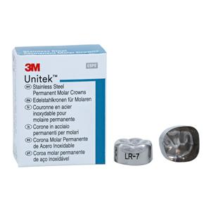 3M™ Unitek™ Crowns Size 7 1st Permanent Lower Right Molar Replacement 5/Bx