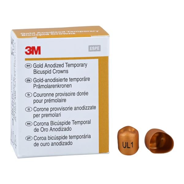 3M™ Unitek™ Crowns Size 1 1st Upper Left Bicuspid Replacement Crowns 5/Bx
