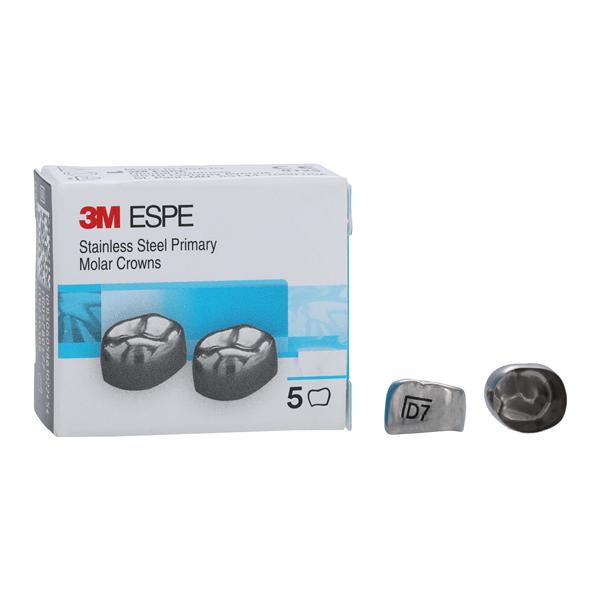 3M™ Crowns Size DLL7 1st Primary Lower Left Molar Replacement 5/Bx
