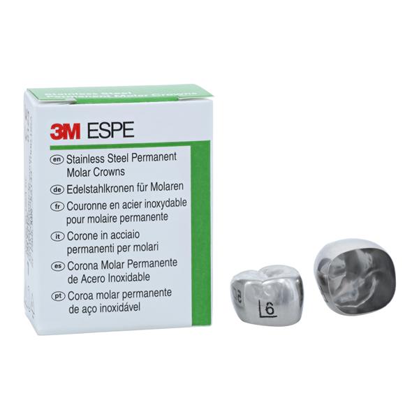 3M Crowns Size 6UL6 1st Permanent Upper Left Molar Replacement Crowns 5/Bx
