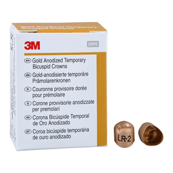 3M™ Unitek™ Crowns Size 2 1st Lower Right Bicuspid Replacement Crowns 5/Bx