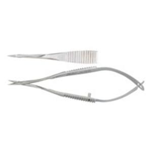 Vannas Surgical Scissors Straight 3-1/4" Stainless Steel Autoclavable Rsbl 1/EA