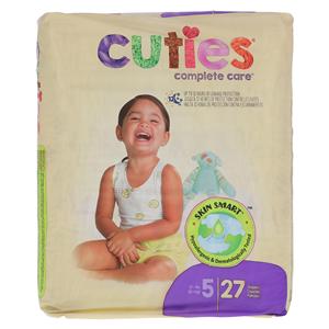Cuties Diaper Baby Size 5 108/Case