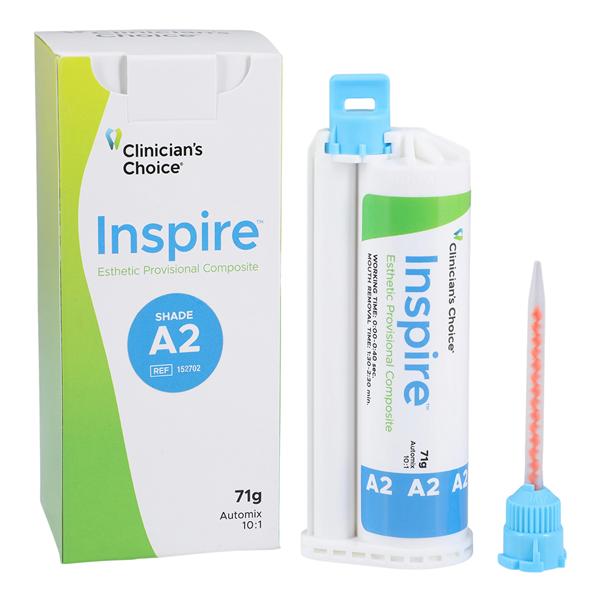 Inspire Esthetic Temporary Material 71 Gm Shade A2 Complete Package