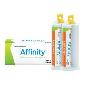 Affinity Impression Material Regular Set Light Body XL Xtra Light Refill 2/Pk