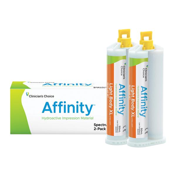 Affinity Impression Material Regular Set Light Body XL Xtra Light Refill 2/Pk