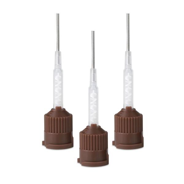 Evanesce Bulk Cure Mixing Tips Brown 19 Gauge 25/Pk