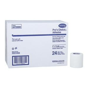 Pros Choice Athletic Tape Elastic/Fabric 2"x7.5yd White Non-Steri...