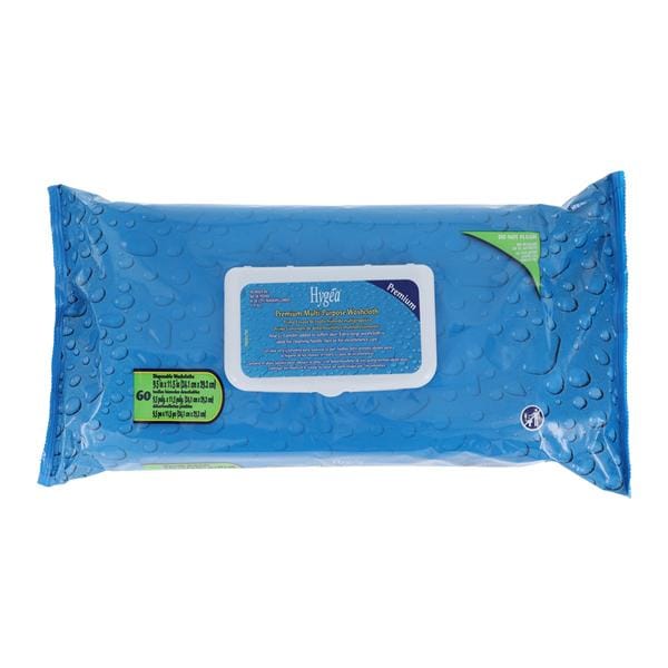 Hygea Premium Multipurpose Washcloth Aloe/Vitamin E Body Light Fr...