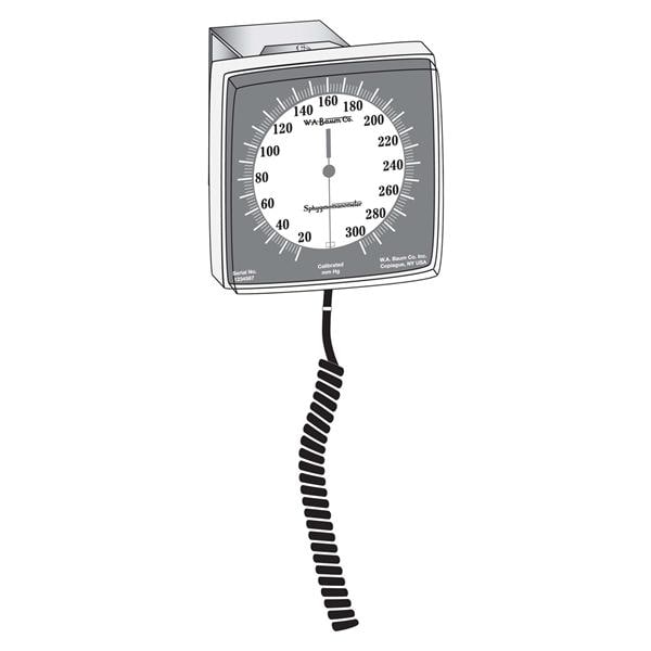 Calibrated V-Lok Aneroid Sphygmomanometer Neutral White Latex Arm...