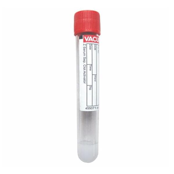 Vacuette Venous Blood Collection Tube Red/Yellow Standard 8ml Pul...