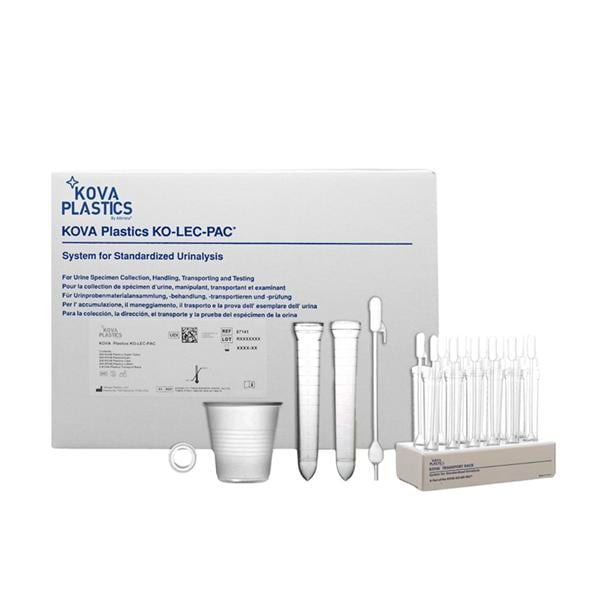 KOVA Plastics KO-LEC-PAC Urine Collection Kit 500/Box