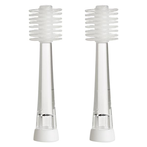 Baby Buddy Brilliant Toothbrush Refill Sonic Clear / Yellow 2/Pack 2/Pk