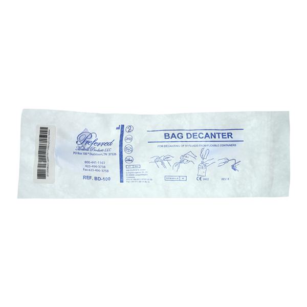 Fluid Dispensing Decanter Bag _ Sterile Not Made With Natural Rub...