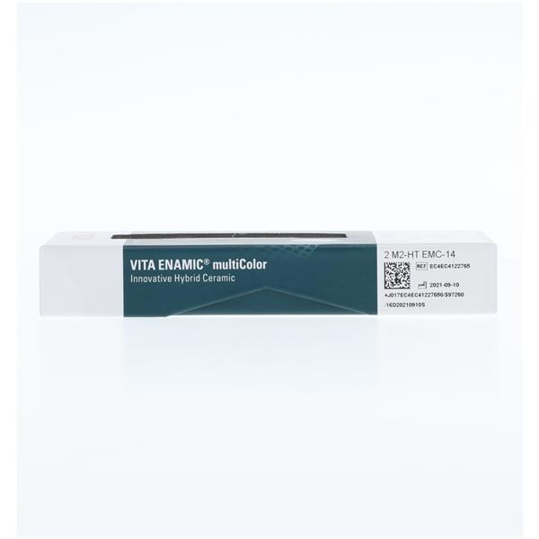 VITA ENAMIC multiColor HT Milling Blocks High Translucency 14 2M2 For CEREC 5/Pk