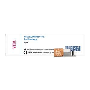 VITA Suprinity PC HT Milling Blocks High Translucency 14 OM1 For PlanMill 5/Box