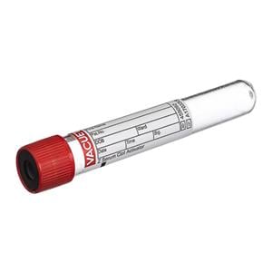 Vacuette Venous Blood Collection Tube Red/Black 9mL Disposable St...