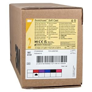 Scotchcast Tape Red 2"x4yd