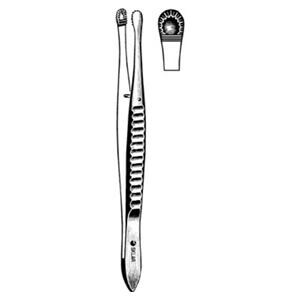 Russian Tissue Forcep Straight 10" ea