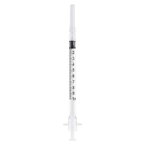 Syringe/Needle TB InviroSnap 1cc 25gx5/8" Safety Fixed Needle 100/Bx, 10 BX/CA