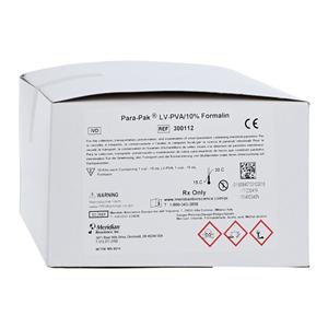 Para-Pak Transport System Formalin 10% Ea 10/bx, 12 BX/CA
