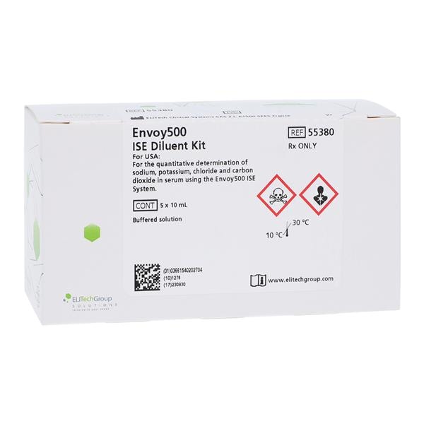 ISE: Ion-Selective Electrode Diluent For Envoy Chemistry Analyzer...