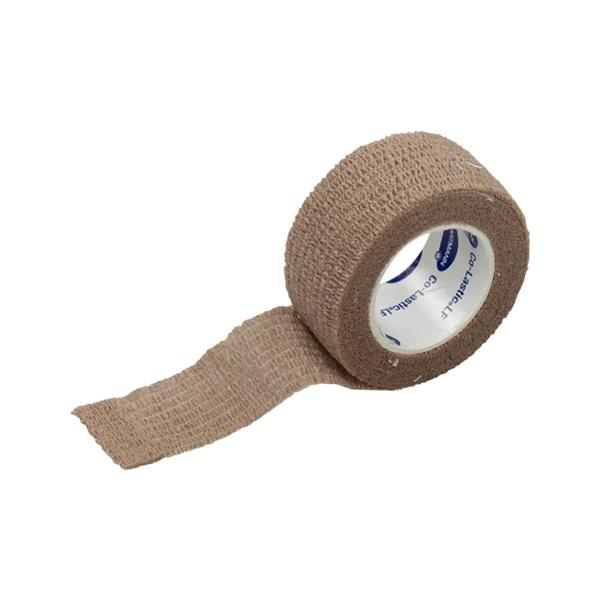 Co-Lastic Compression Bandage Elastic 1.5"x5yd Tan 48/Case