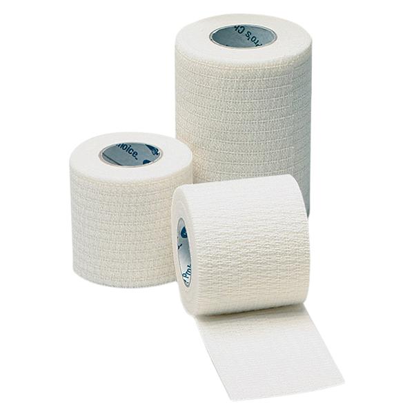 Pros Choice Trainers Tape Elastic 1.5"x6yd White Non-Sterile Late...