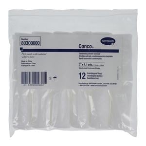 Conforming Bandage Polyester 3"x4.1yd Non-Sterile 12rl/Bag