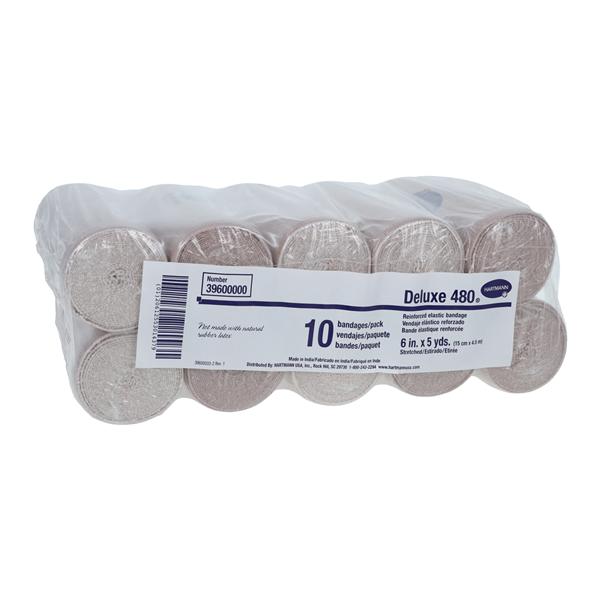 Stretch Bandage Cotton/Elastic 6"x5yd Tan Non-Sterile 10/Package