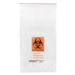 Lab Guard Specimen Transport Bag Clear Reclosable Closure With 3-Wall 1000/Ca