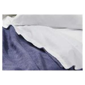 Links Spread Blanket White Cotton/Polyester 74x96