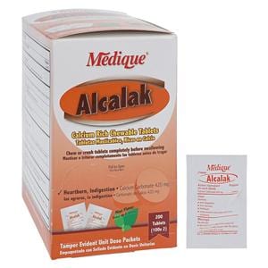 Alcalak Antacid Tablets 420mg Spearmint 100X2/Box