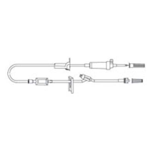 IV Administration Set Needleless Smartsite Injection Site 20 Drop...