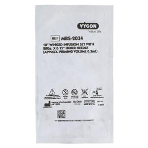 Infusion Set 20 Gauge 3/4" w/o Y-Injection Site Priming Volume 0....
