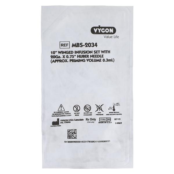 Infusion Set 20 Gauge 3/4" w/o Y-Injection Site Priming Volume 0....