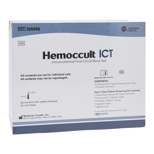 Hemoccult ICT iFOB: Immunological Fecal Occult Blood Screening Kit 40/Bx