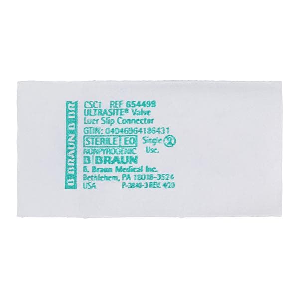 UltraSite IV Adapter Male Luer Slip Ultrasite Valve Non-DEHP Not...