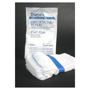 Dupaque Cotton Gauze Dressing 4x4" 16 Ply X-Ray Detectable