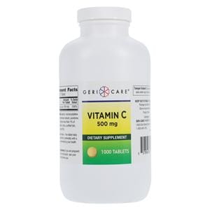 Vitamin C Adult Supplement Tablets 500mg 1000/Bottle