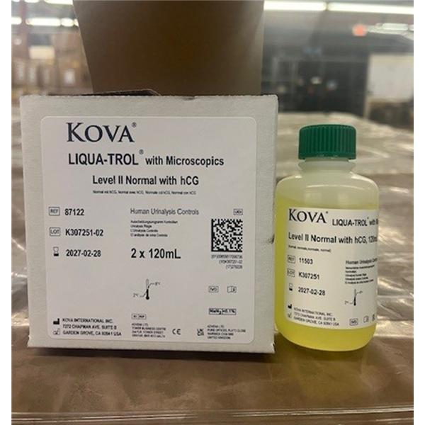 KOVA Liqua-Trol Multi-Analyte Level 2: Normal Control 2x120mL Liq...