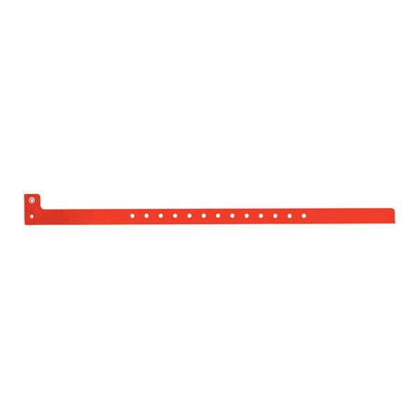 Sentry SuperBand Write-On Wristband Polyester Permanent Snap Adul...